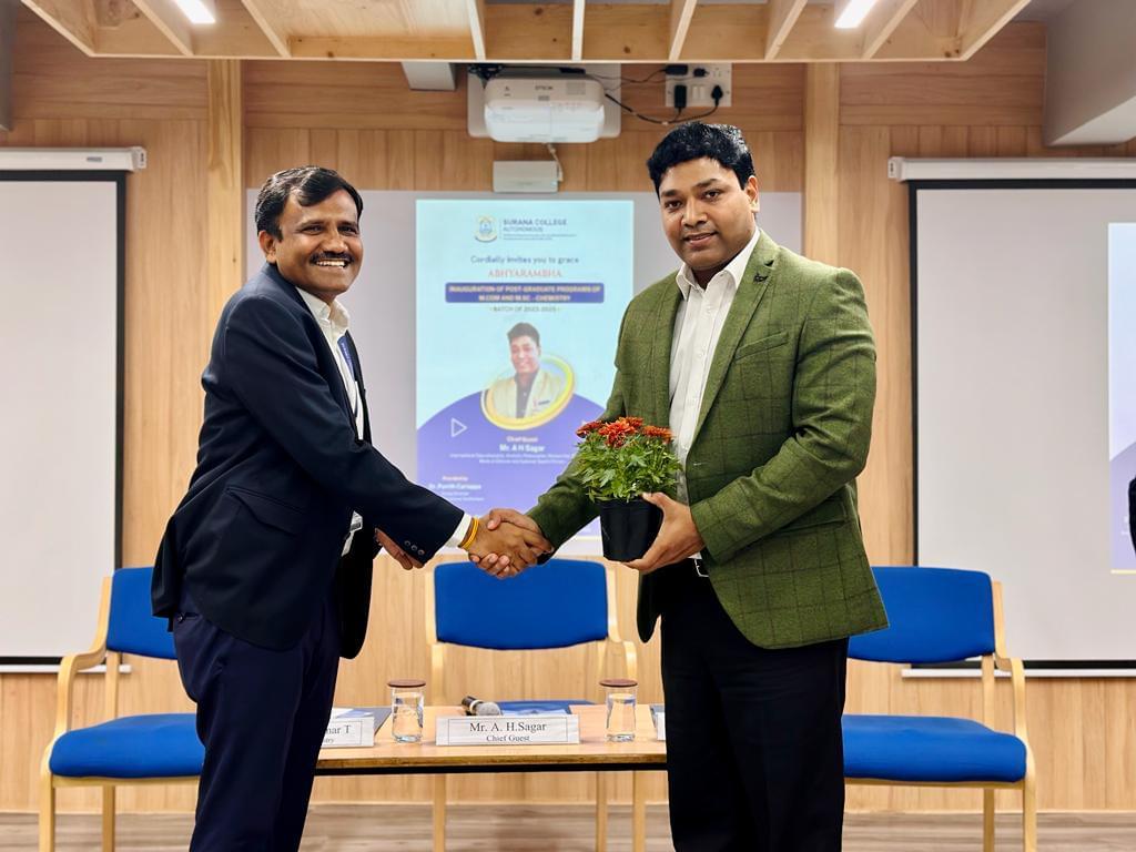 Surana College Bangalore Inauguration of New Batch photo 2